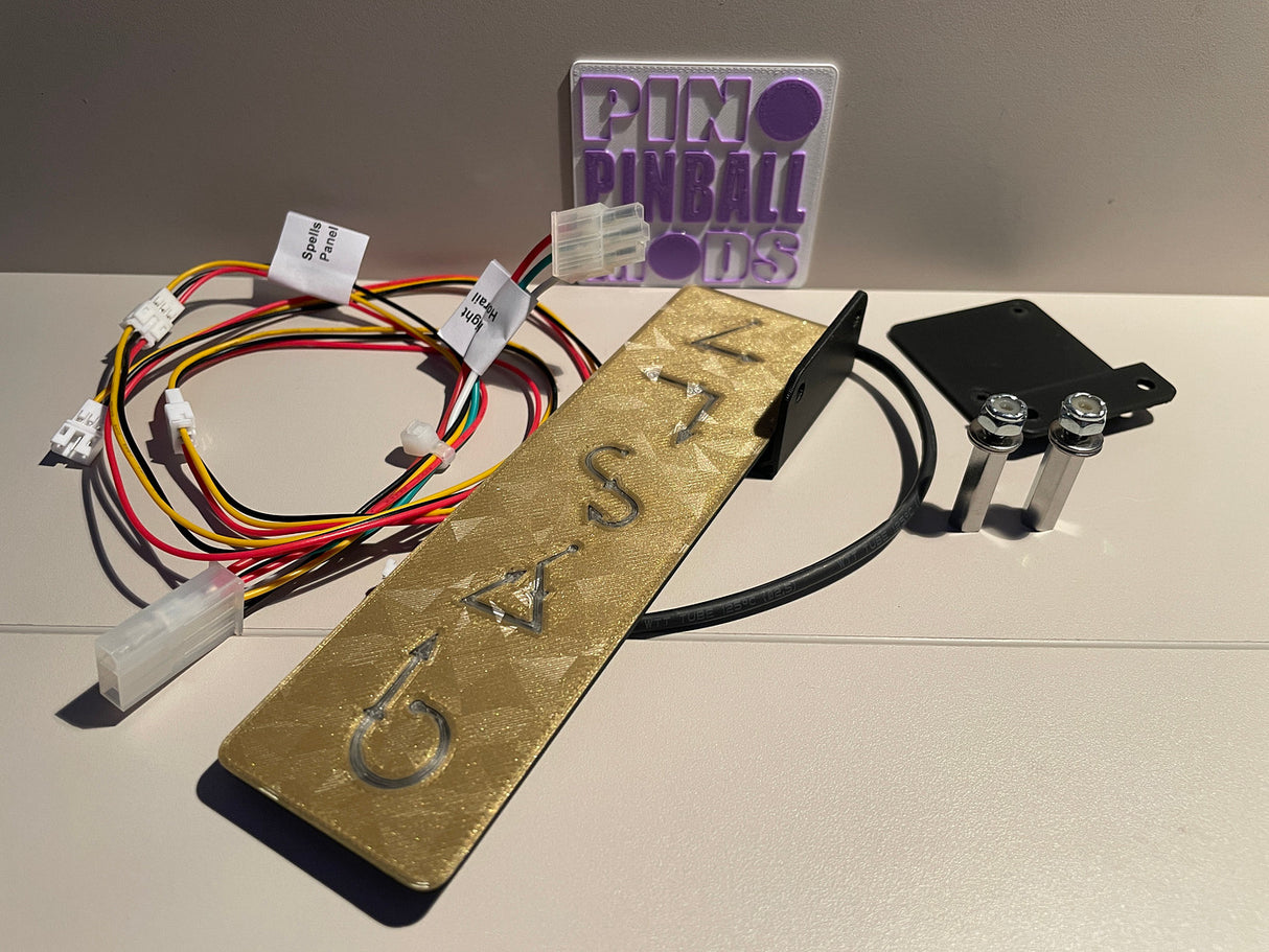 Harry Potter Pinball Illuminated Spells Panel