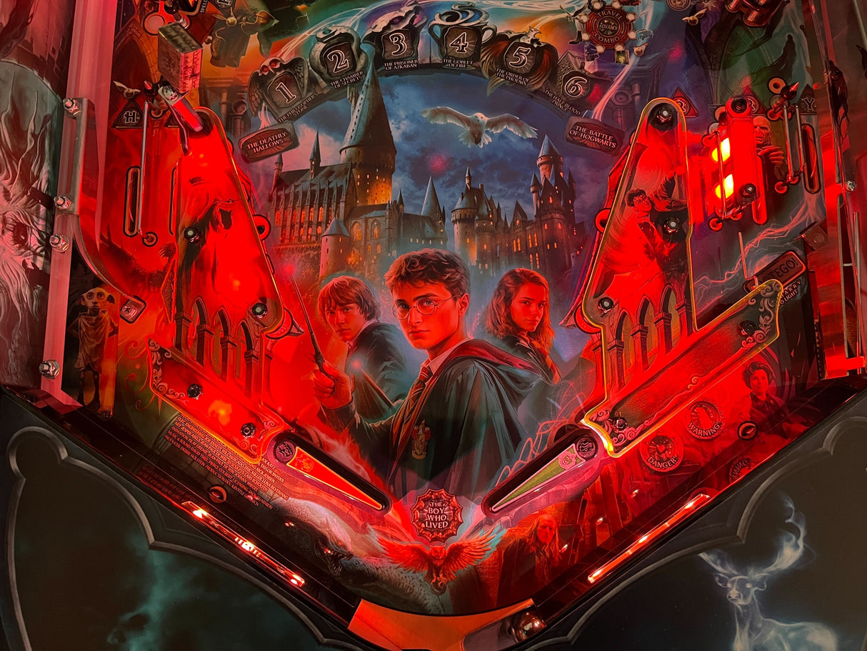 Harry Potter Pinball Plastic Protectors