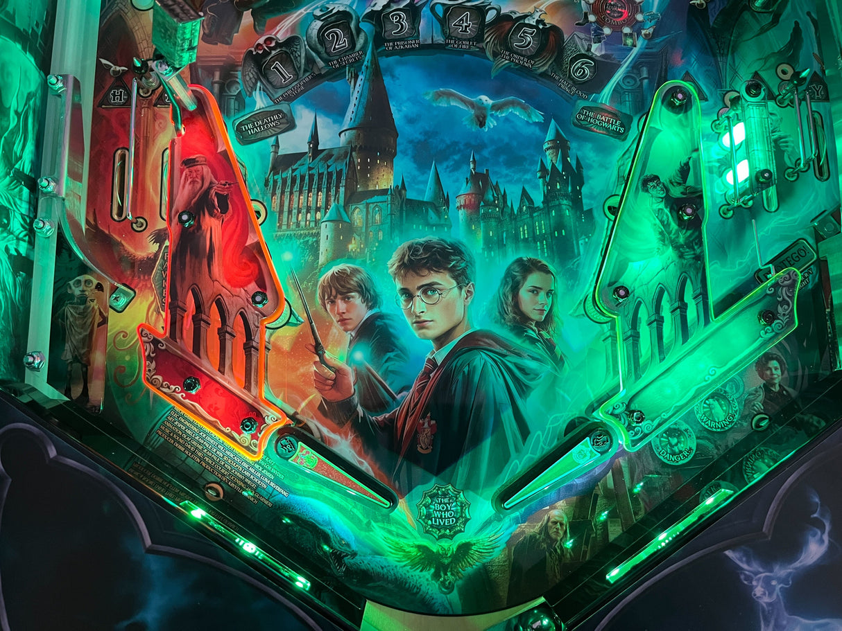 Harry Potter Pinball Plastic Protectors