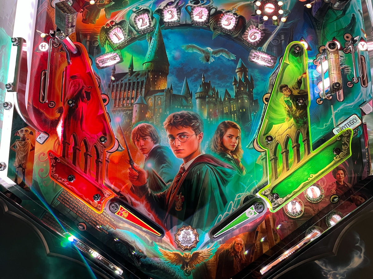 Harry Potter Pinball Plastic Protectors