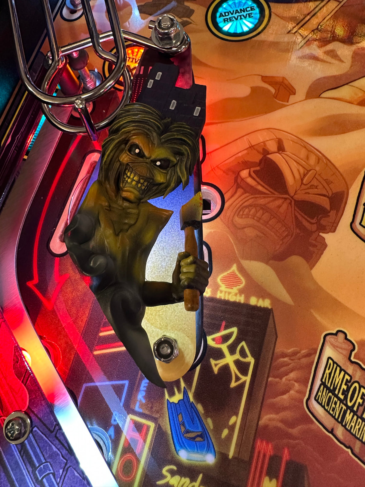 Iron Maiden Pinball 3D Slingshot Covers