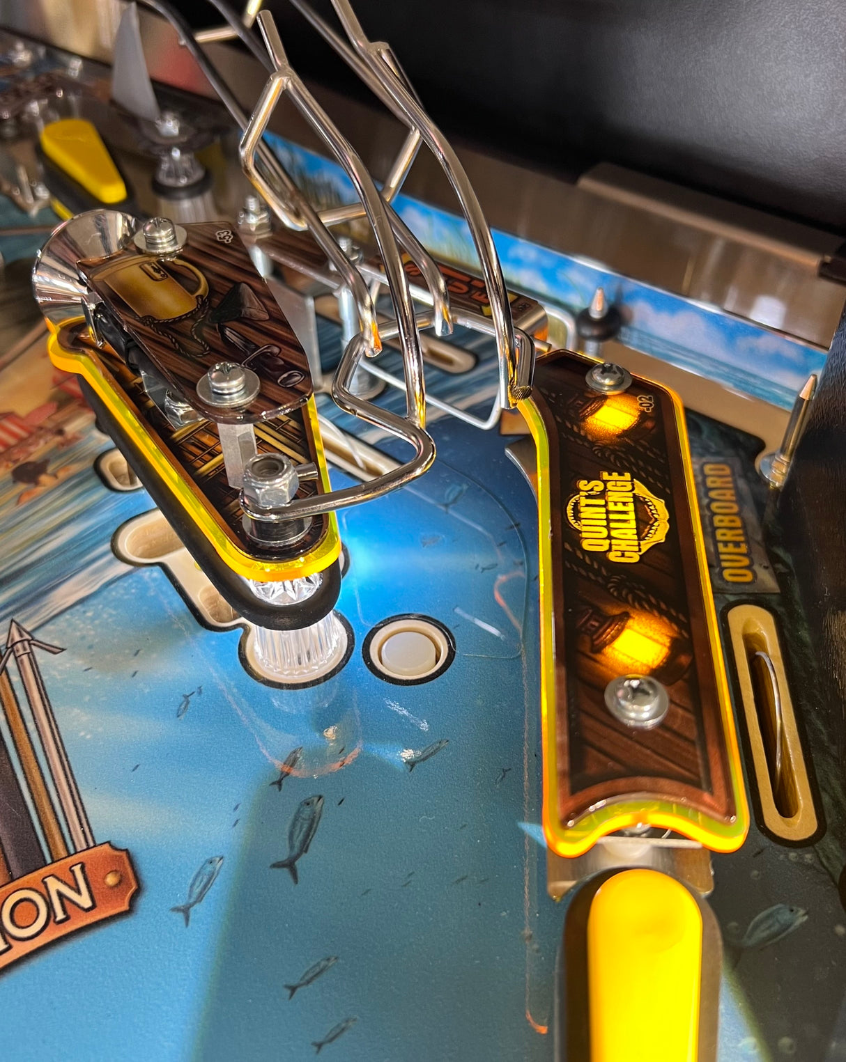 Jaws Pinball Plastic Protectors