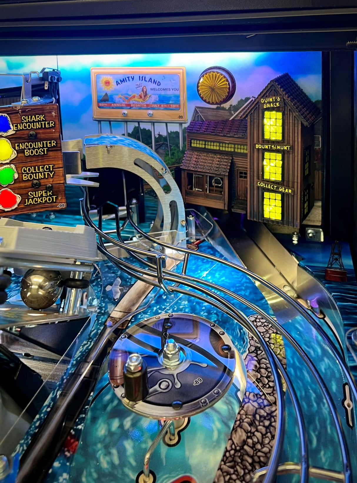 Jaws Pinball Quint's Shack- Pro