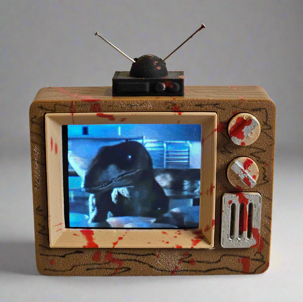 Jurassic Park Pinball TV Video Display