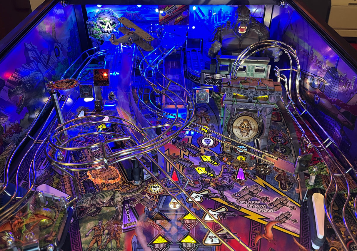 King Kong Pinball Backboard Illumination
