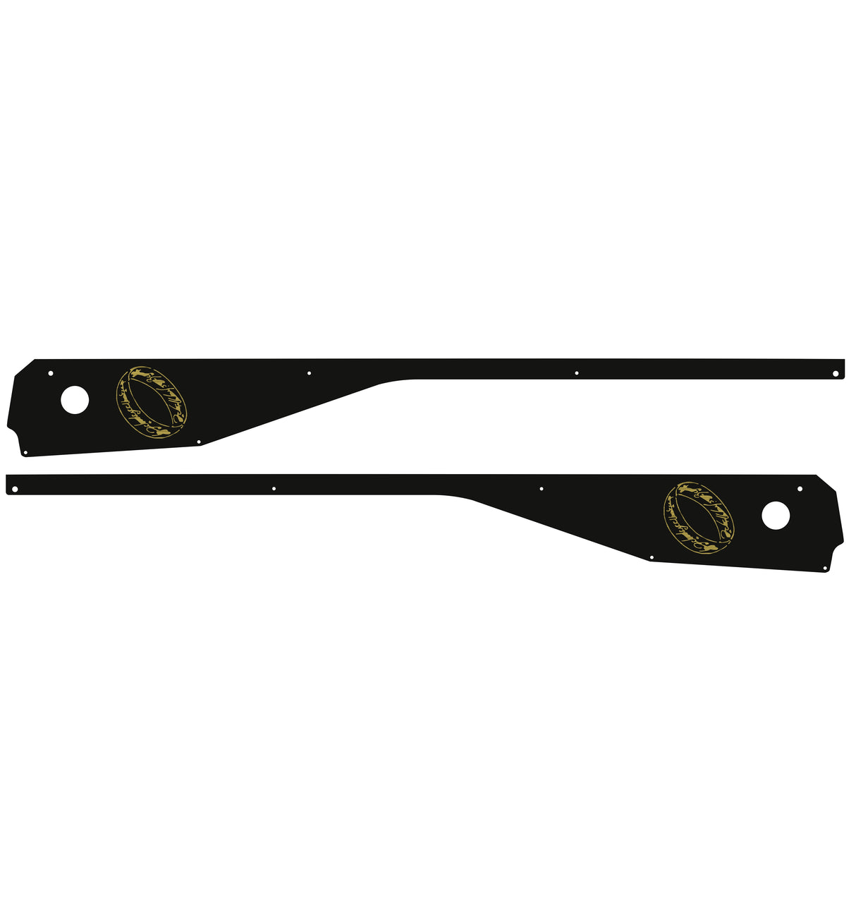 Lord of the Rings Pinball Ring Side Rail Armor