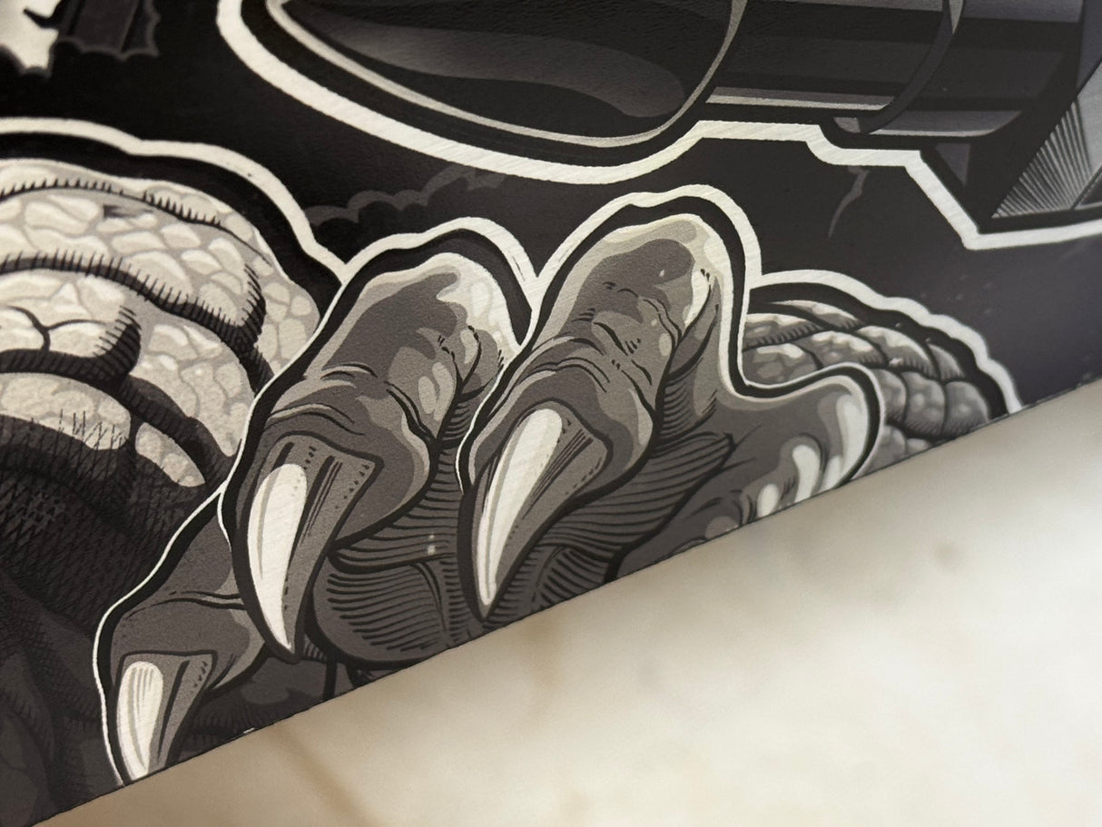 Godzilla 70th Pinball Magna Grab Shooter Rod and Plate