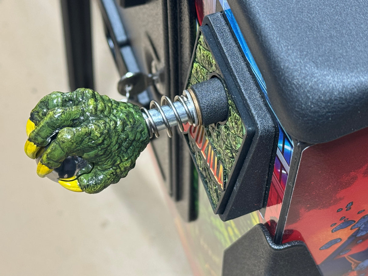 Godzilla Pinball Magna Grab Shooter Rod and Plate