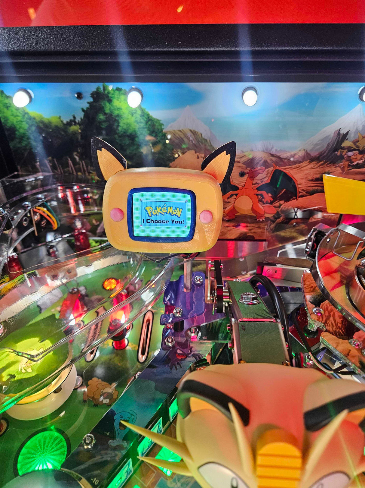 Video Display for Pokemon Pinball
