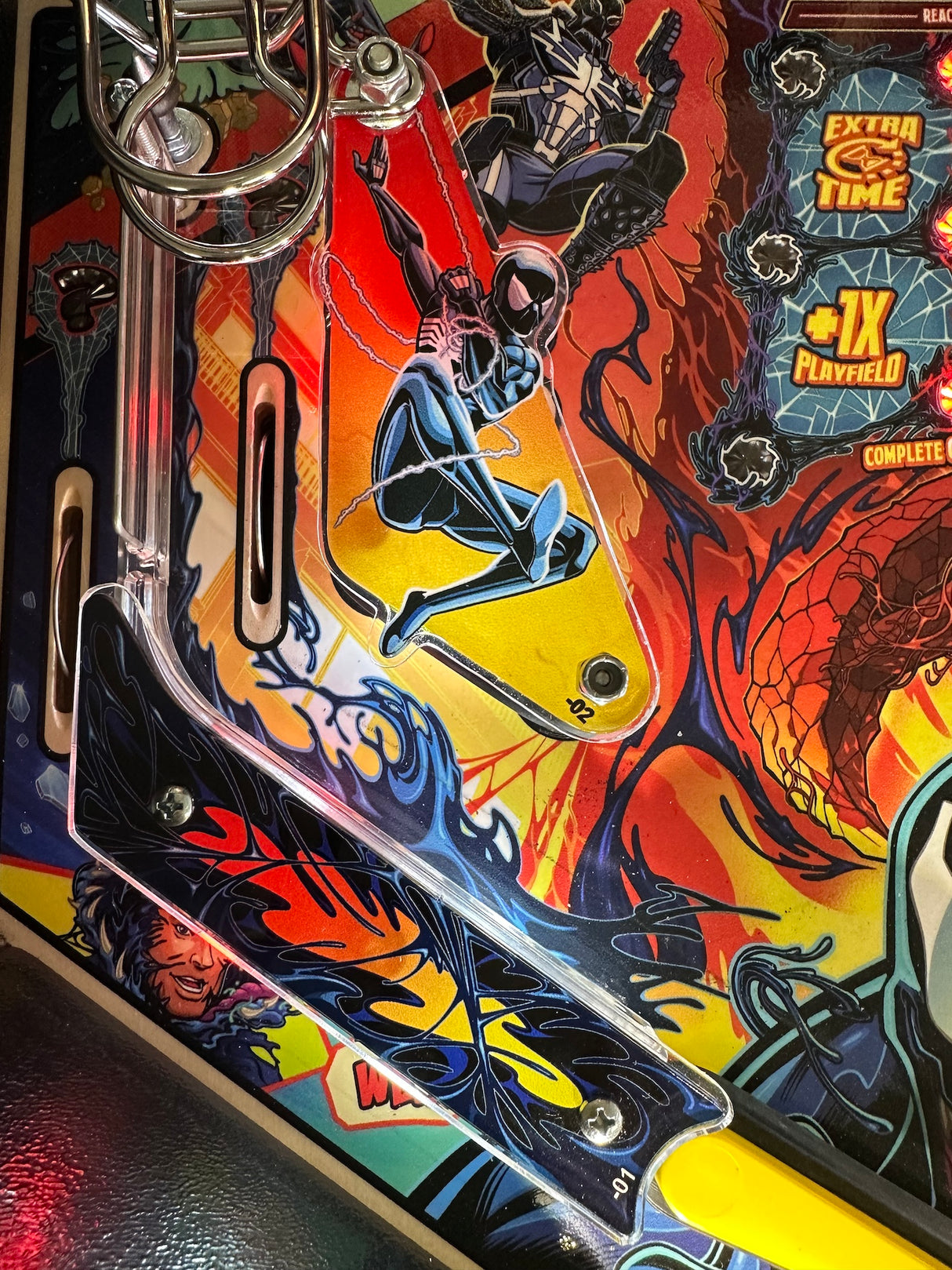 Venom Pinball Plastic Protectors