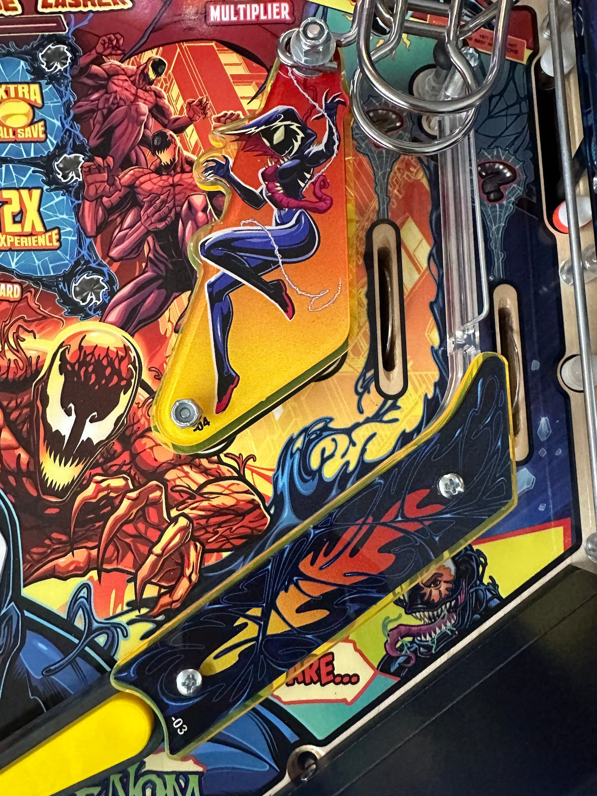 Venom Pinball Plastic Protectors