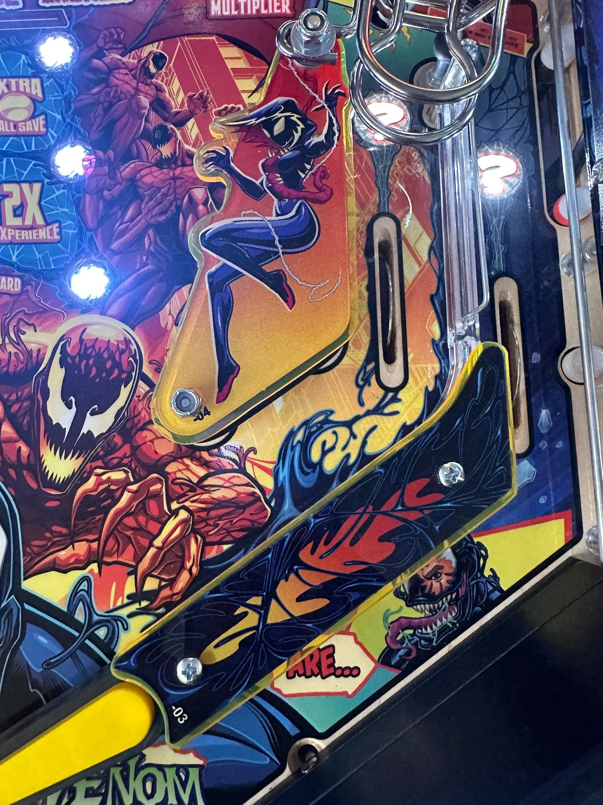 Venom Pinball Plastic Protectors