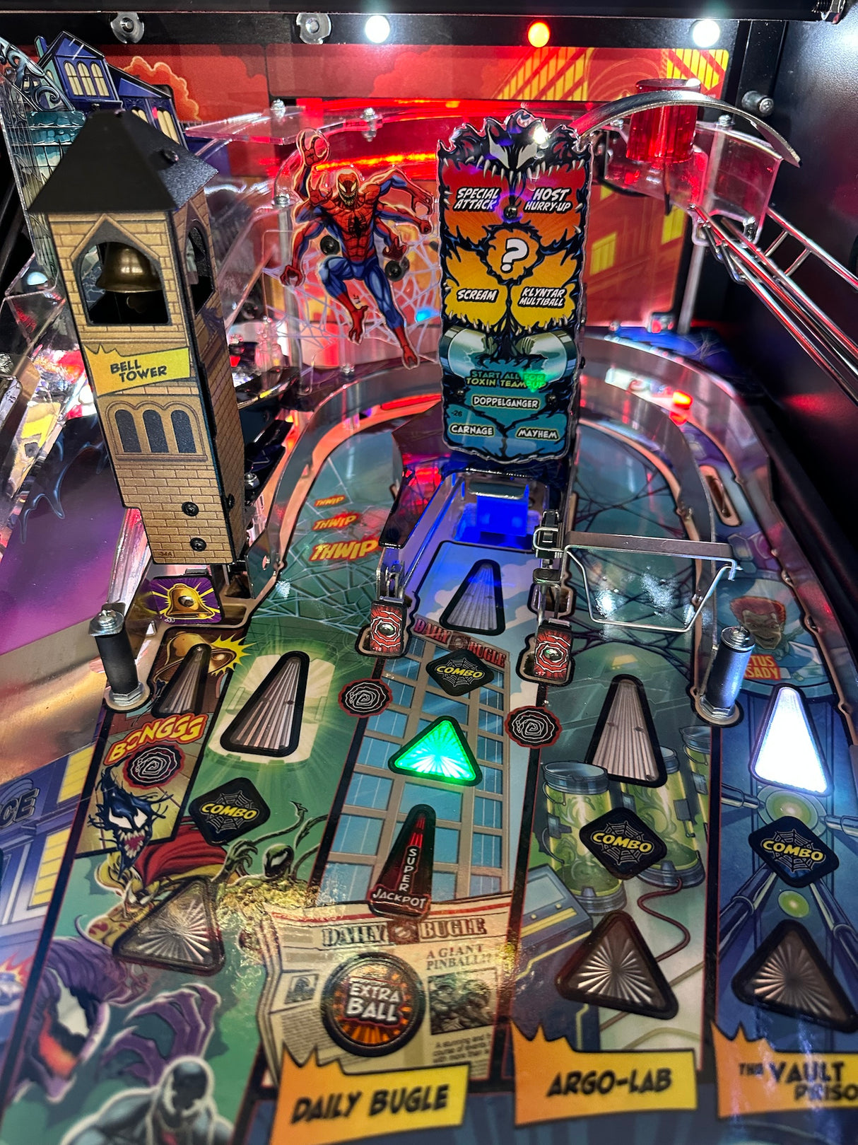 Venom Pinball Scoop Illumination- Interactive or GI