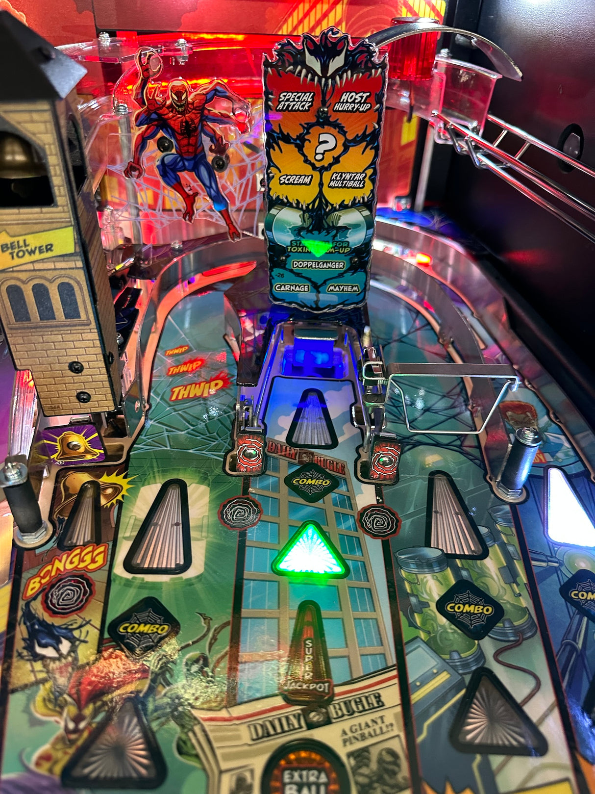 Venom Pinball Scoop Illumination- Interactive or GI