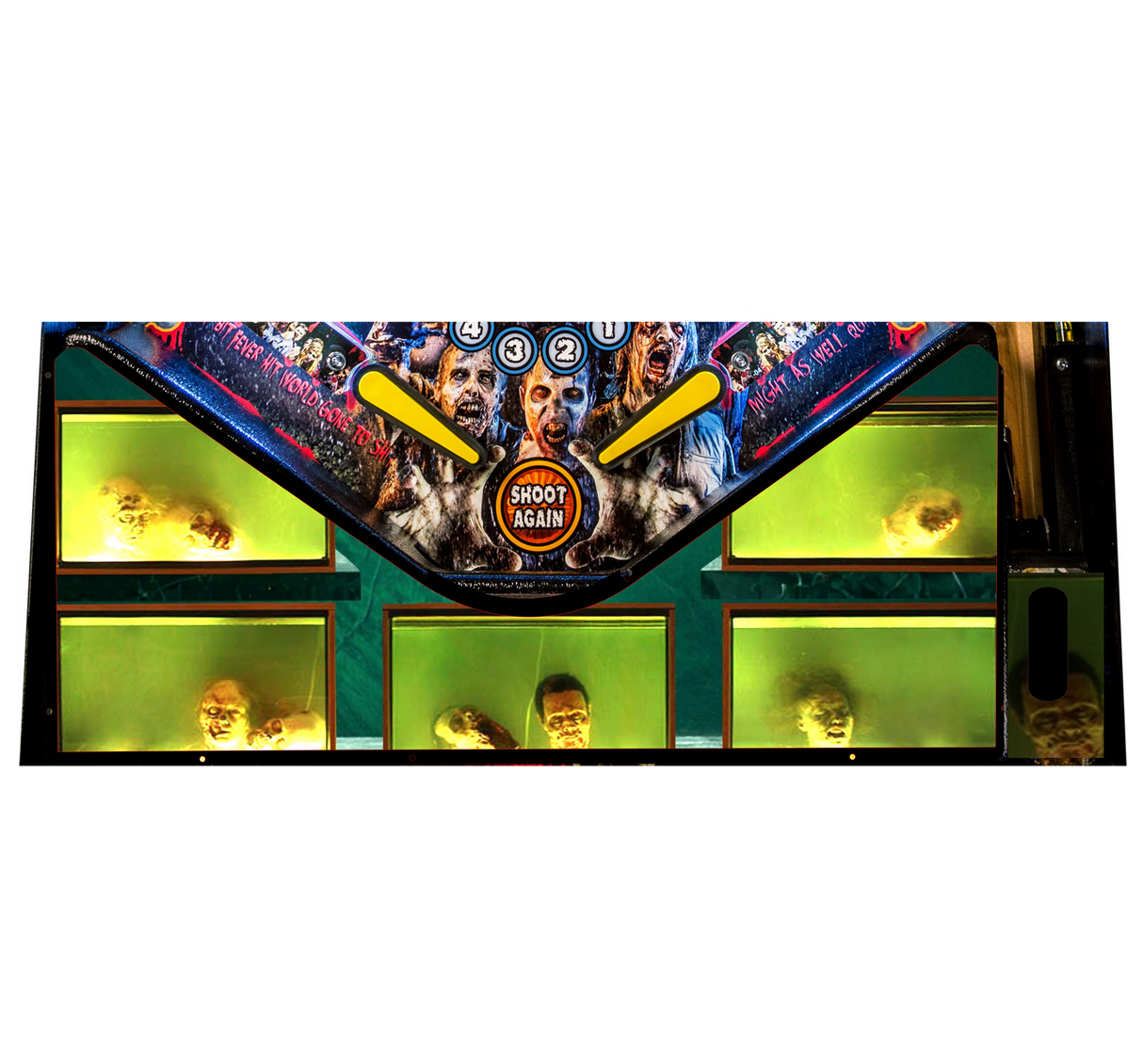 The Walking Dead Pinball Fish Tanks Lighted Apron