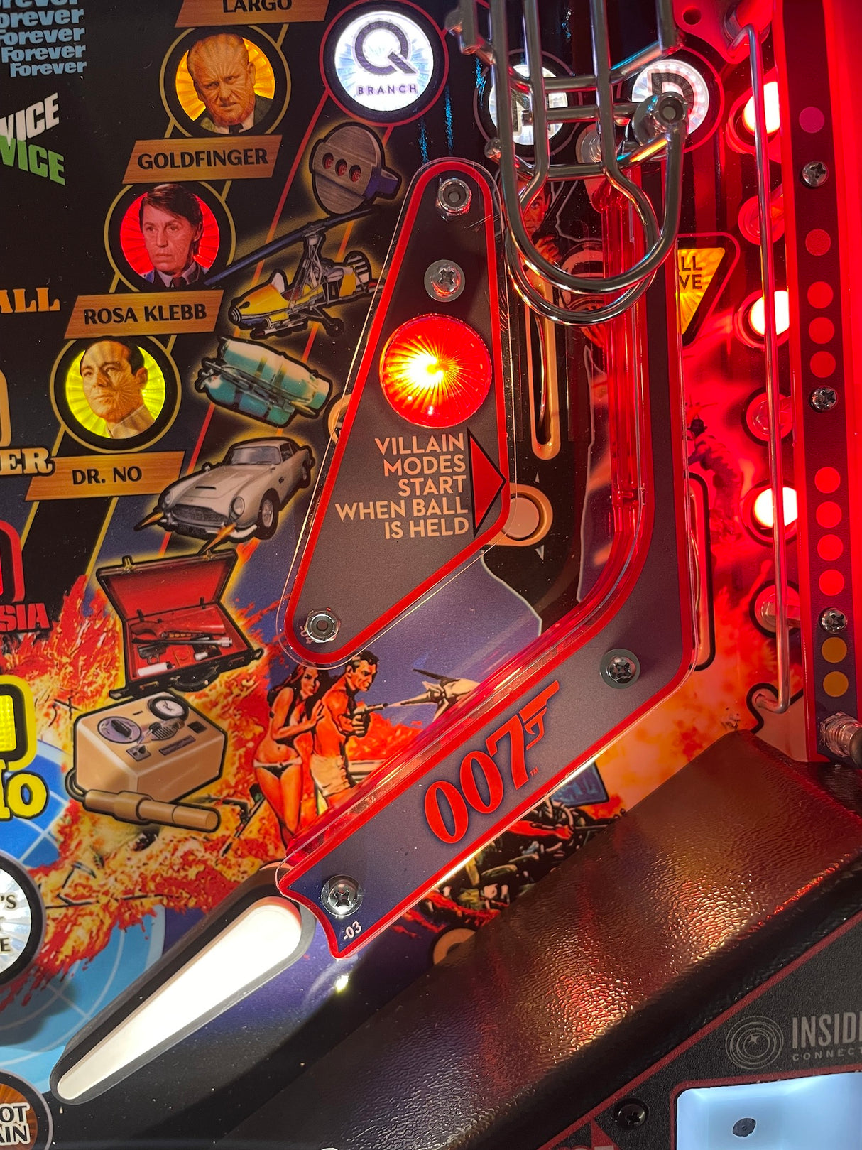 007 Pinball Plastic Protectors