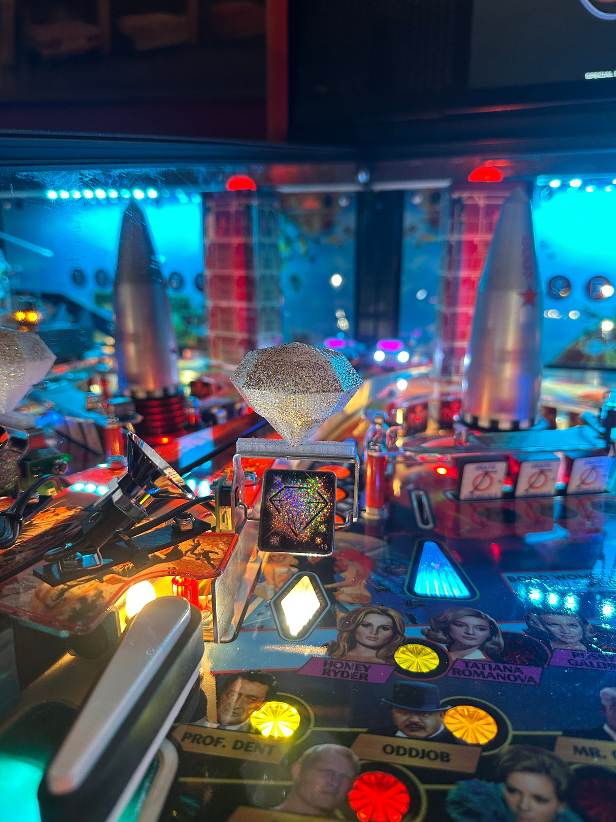James Bond 007 Pinball Spinner Diamond