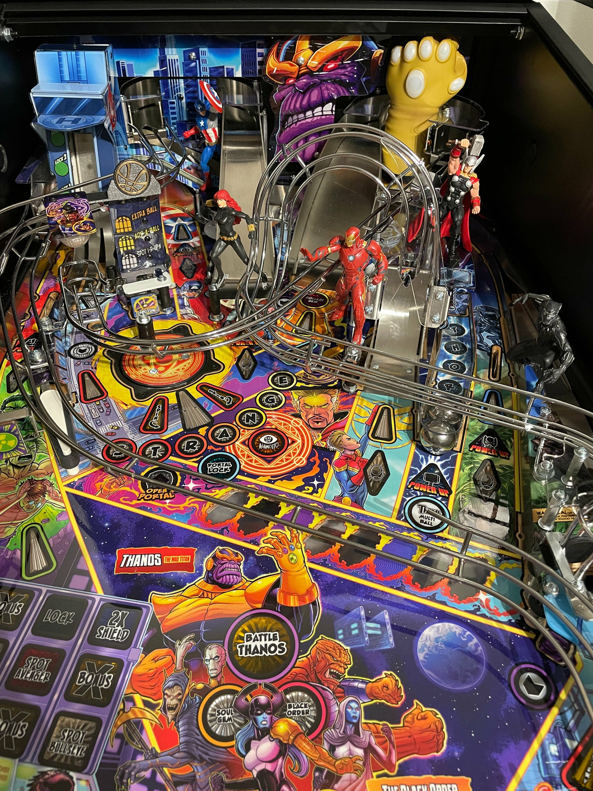 Avengers Pinball Figurines