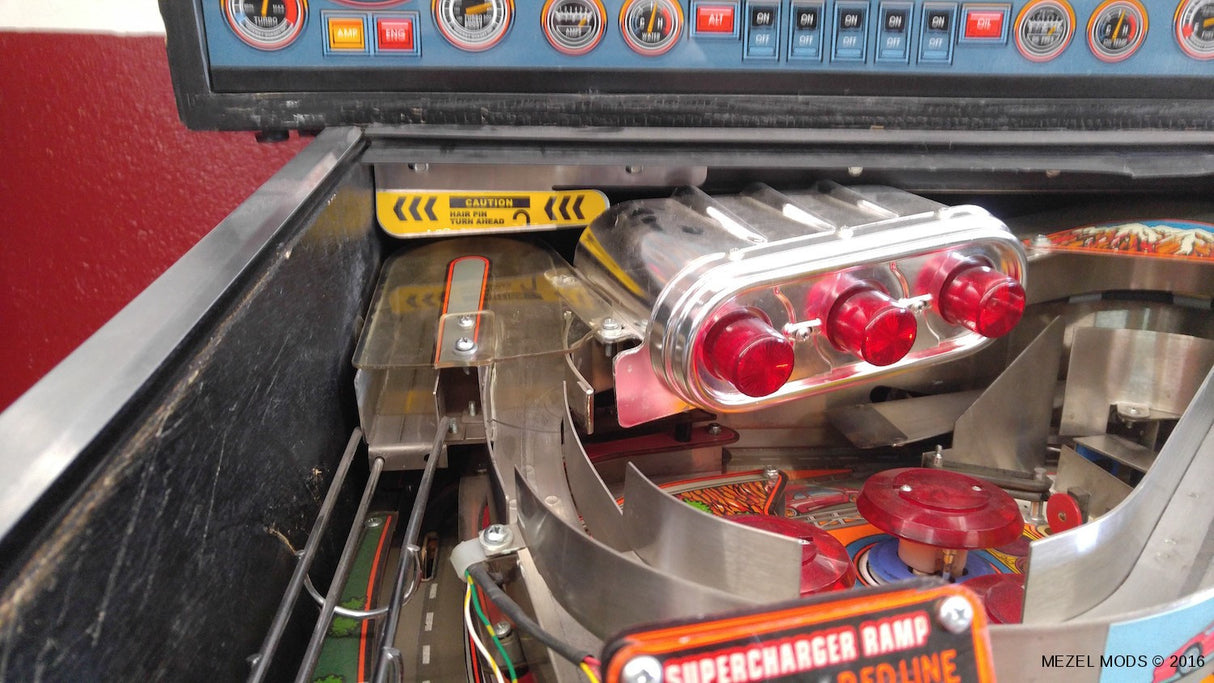 The Getaway Pinball Hair Pin Turn Decal