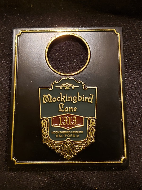 The Munsters Pinball Mockingbird Lane Shooter Plate