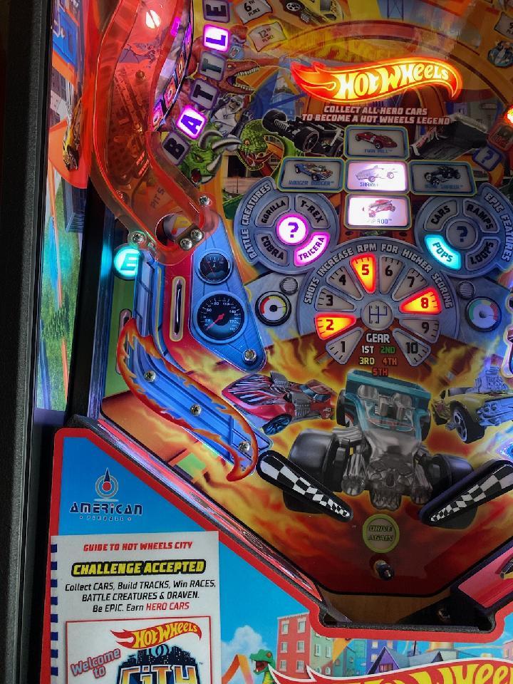 Hot Wheels Pinball Color Guard