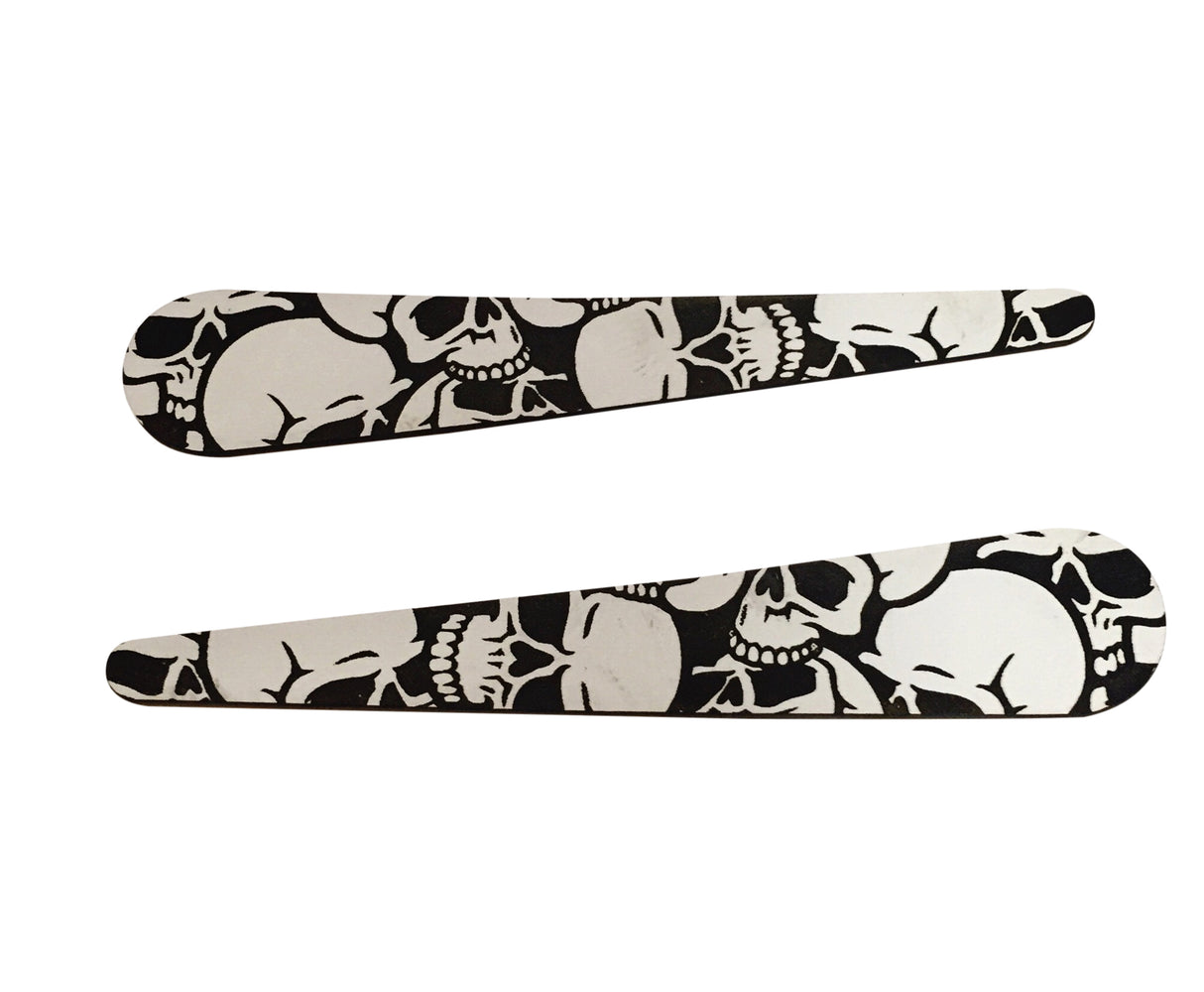 Pile of Skulls Flipper Bats (set of two) - Mezel Mods
- 1