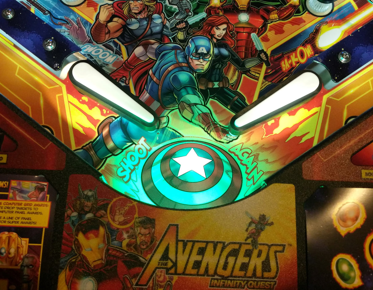 Avengers Infinity Quest Pinball Trough Light Kit