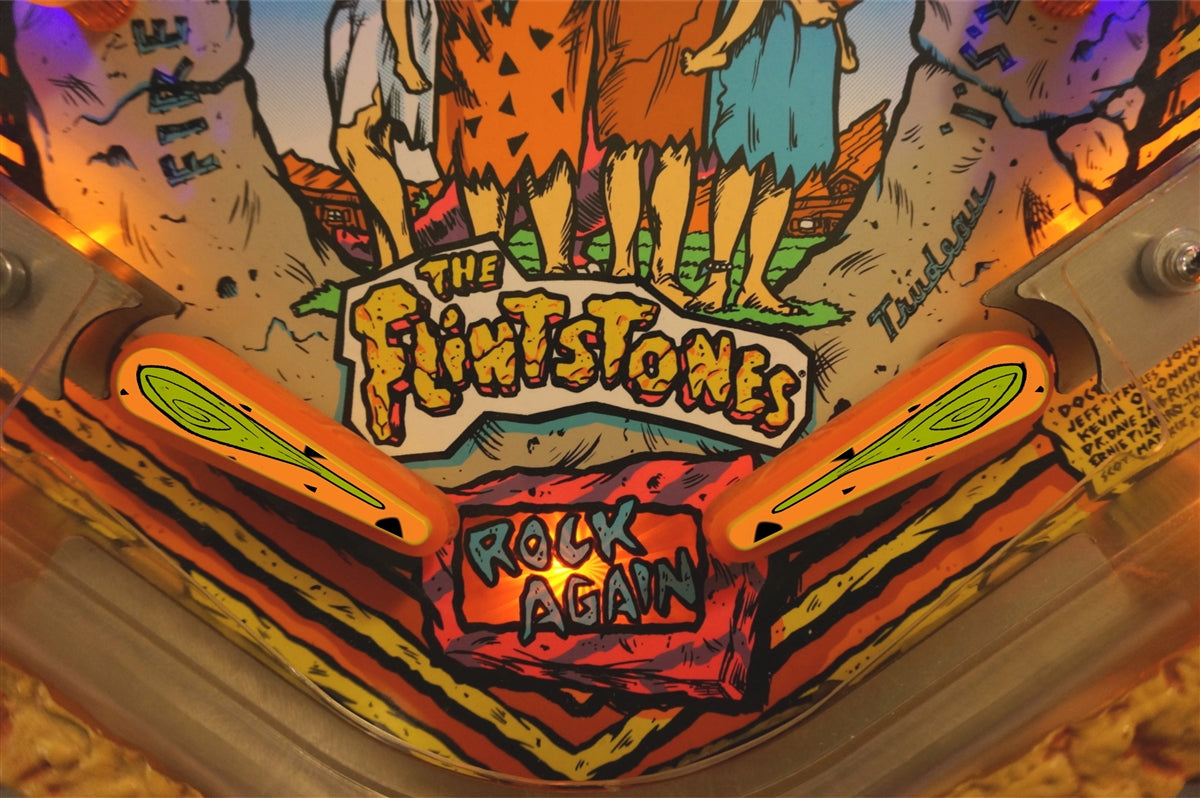 Flintstones Pinball Flipper Bat Toppers