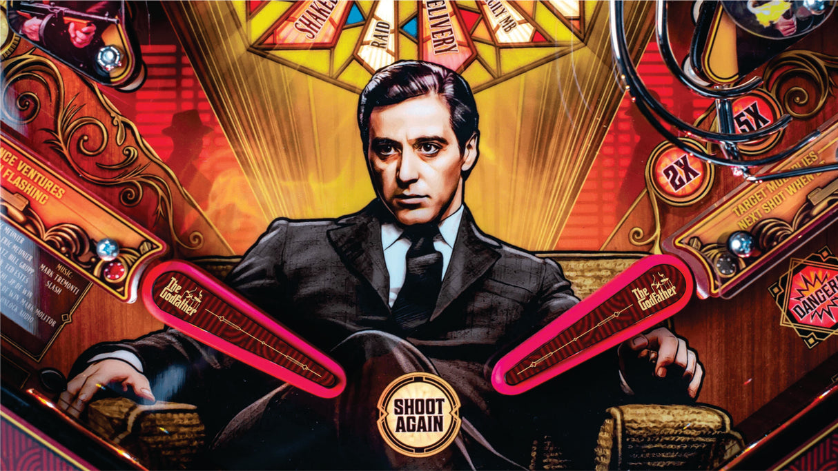 Godfather Pinball Flipper Bat Toppers