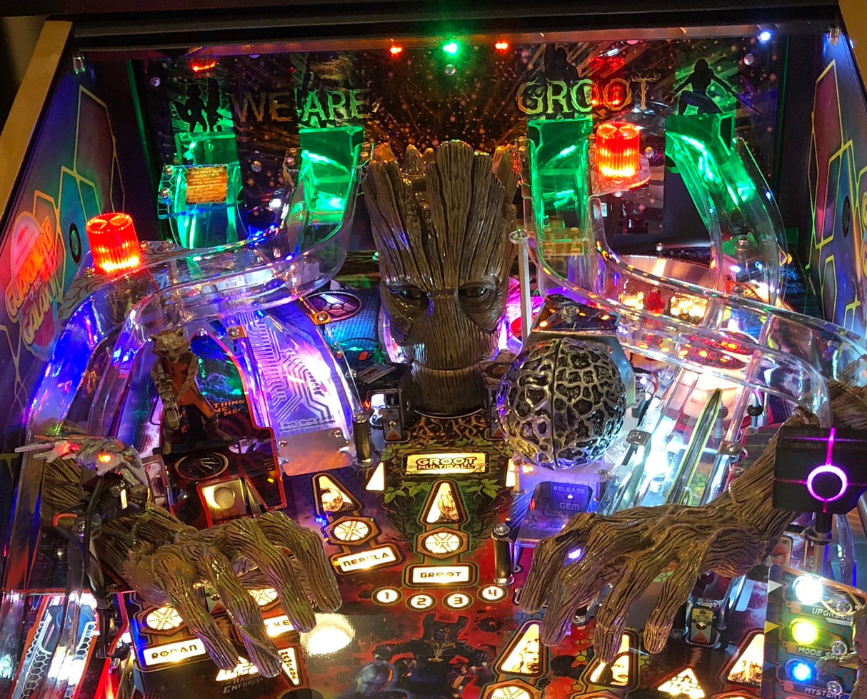 Guardians of the Galaxy Pinball Ramp Illumination