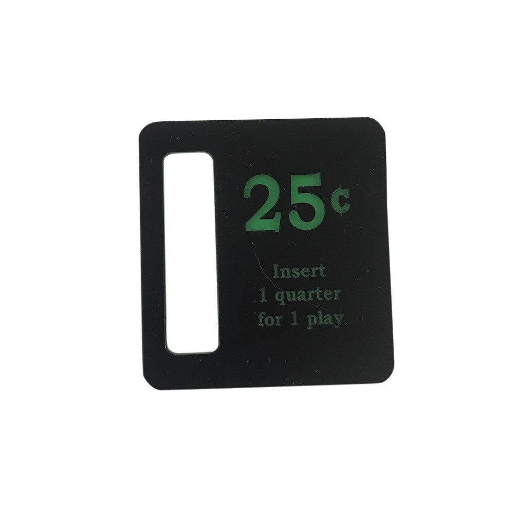 Pinball Price Plate- Bally