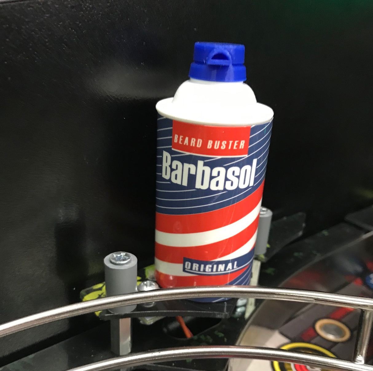 Jurassic Park Pinball Barbasol Can