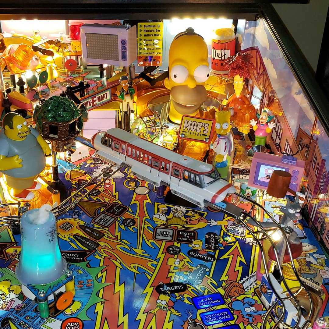 Simpsons Pinball Party Monorail
