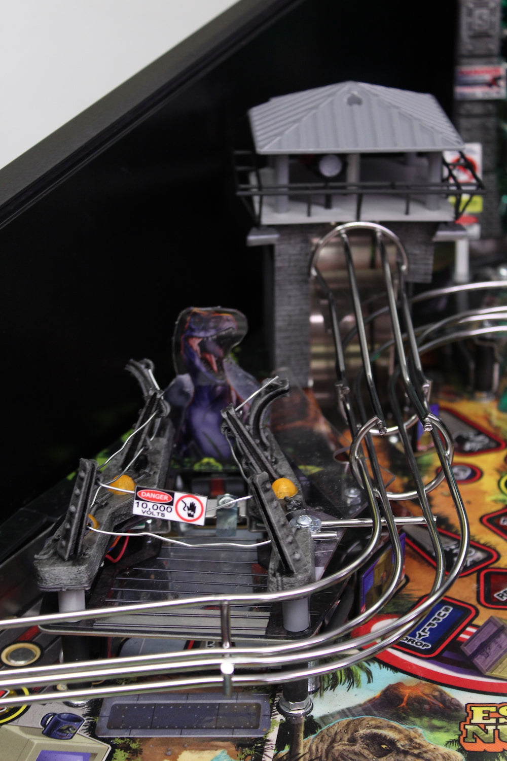 Jurassic Park Pinball Raptor Pen