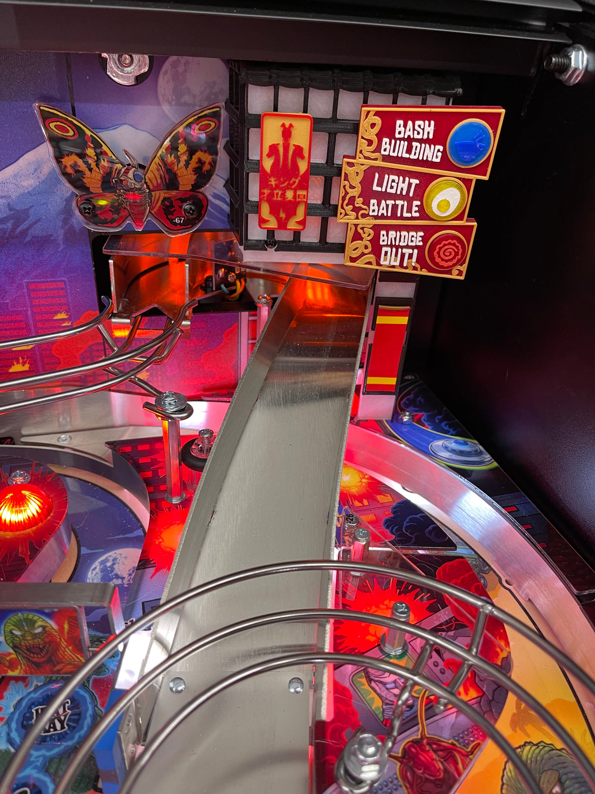 Godzilla Pinball Noodle Building