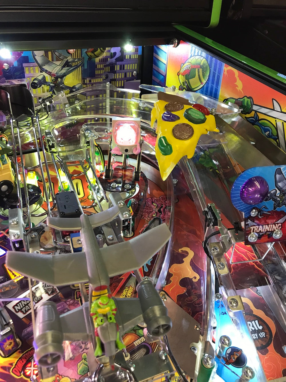 Teenage Mutant Ninja Turtles Pinball Pizza