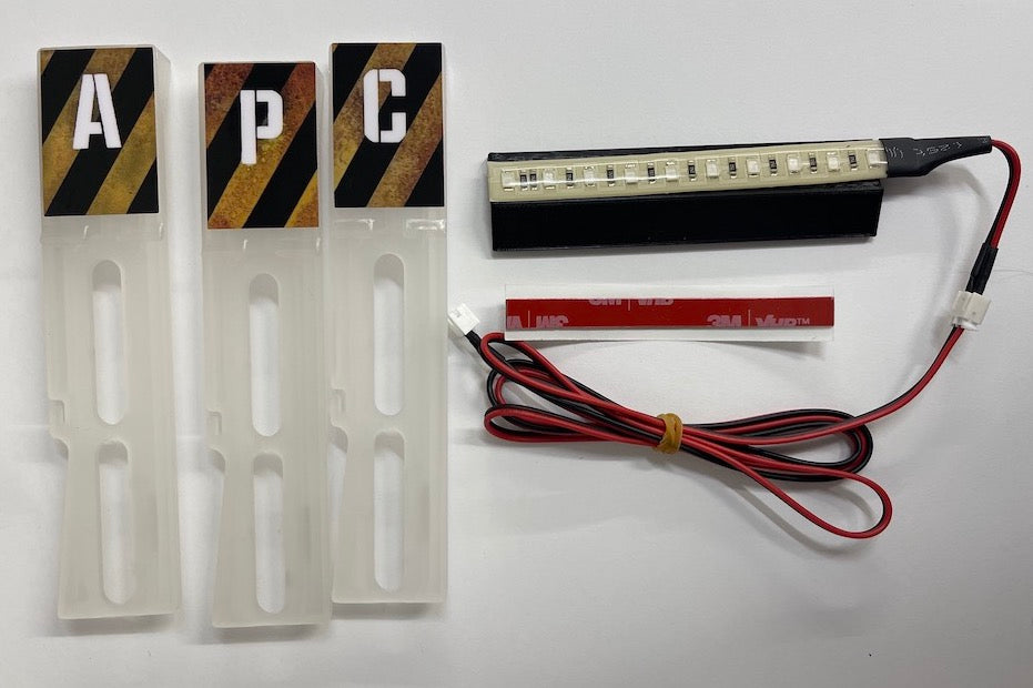 Alien Pinball APC Drop Target Illumination