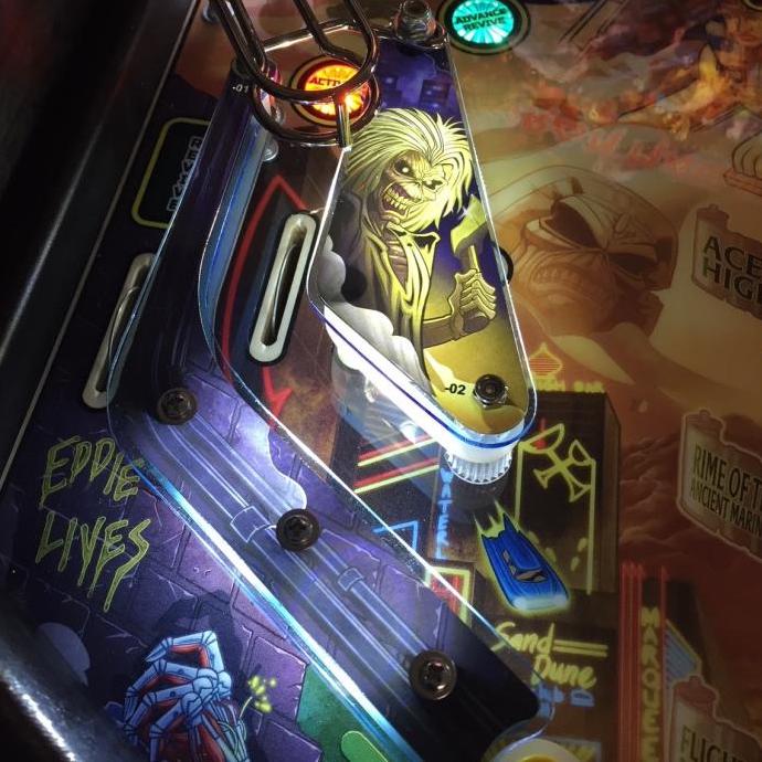 Iron Maiden Pinball Plastic Protectors