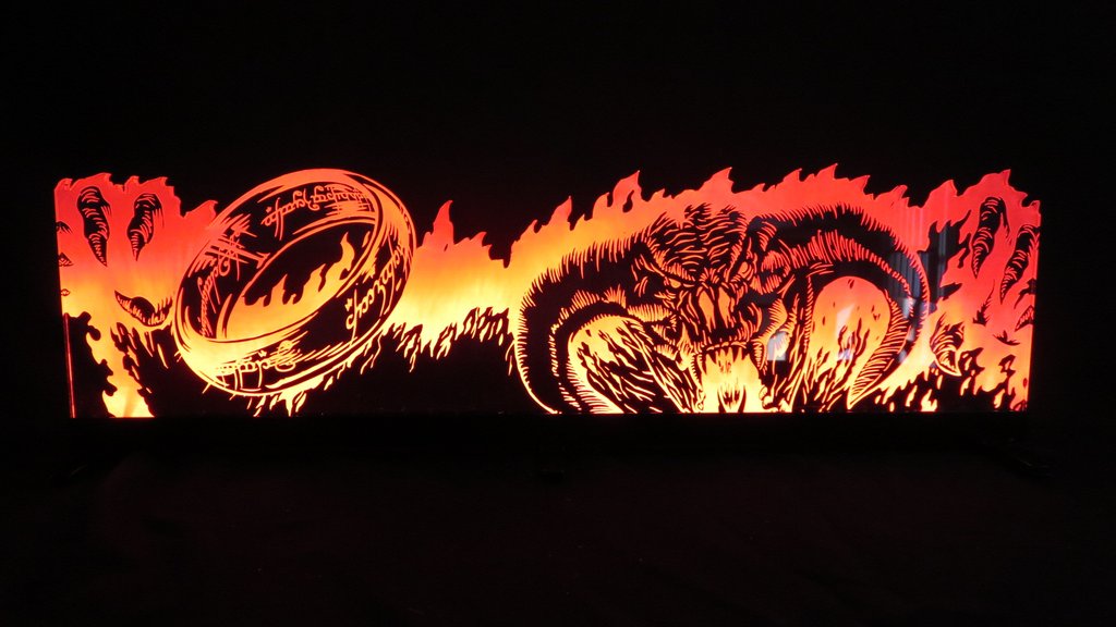 Lord of the Rings Pinball Topper