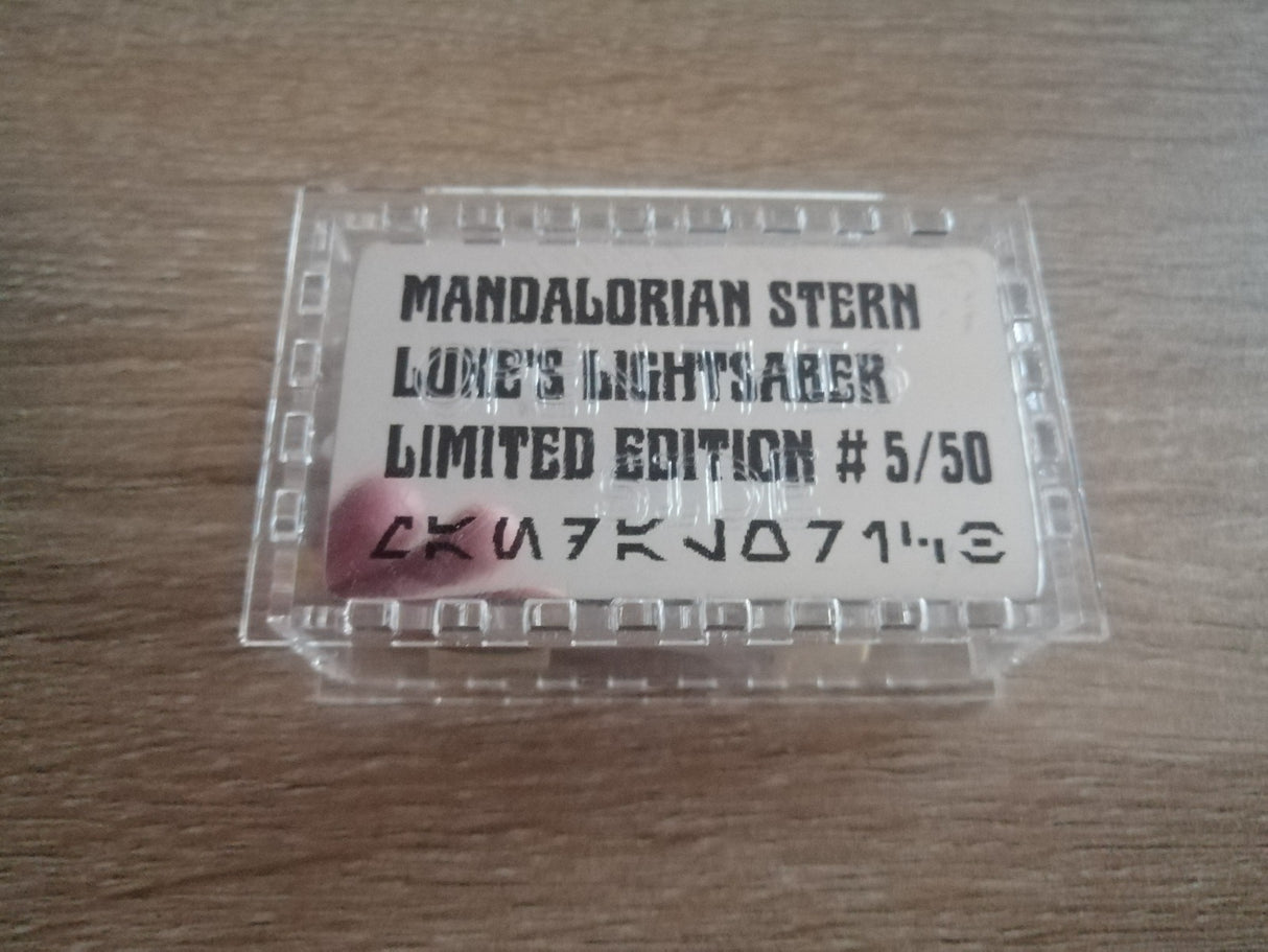 Mandalorian Pinball Shooter Lane Special Edition Lightsaber