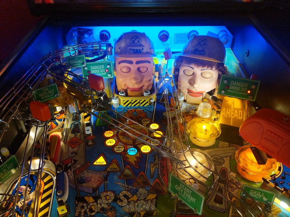 Road Show Pinball Back Board Lighting Kit