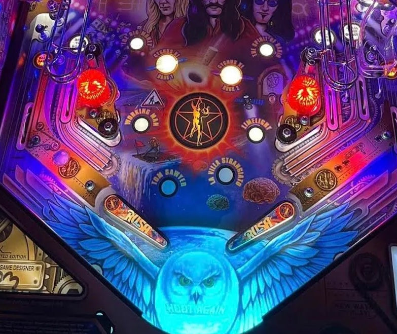 Rush Pinball Trough Light Kit