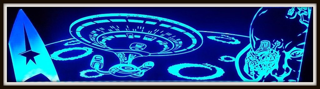 Star Trek the Next Generation Pinball Topper