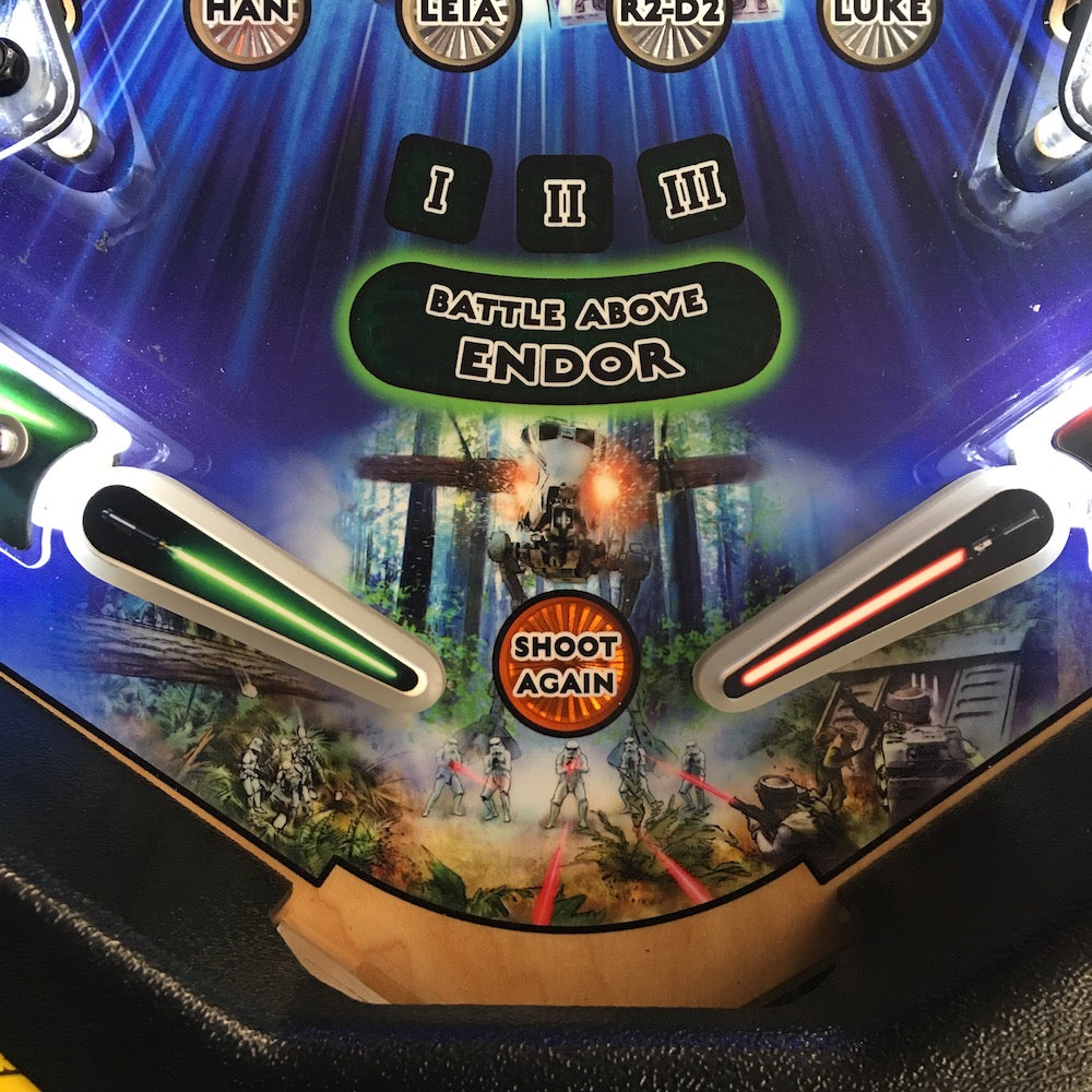 Star Wars Pinball Lightsaber Flipper Toppers