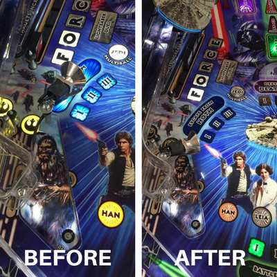 Star Wars Pro Pinball Spotlight Bracket Kits