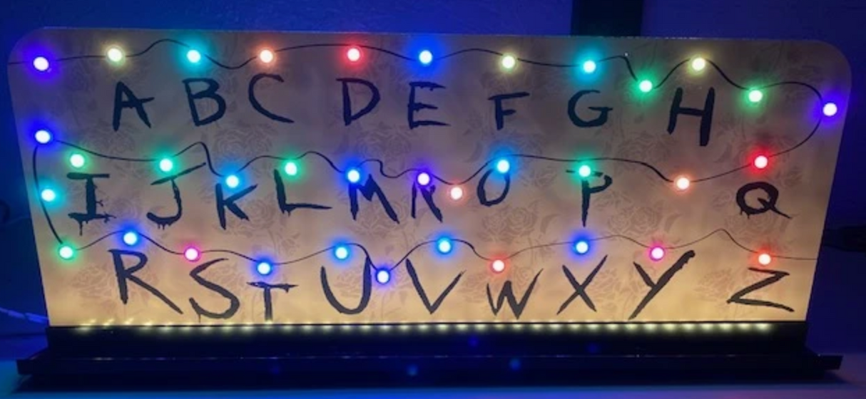 Stranger Things ABC Wall Pinball Topper