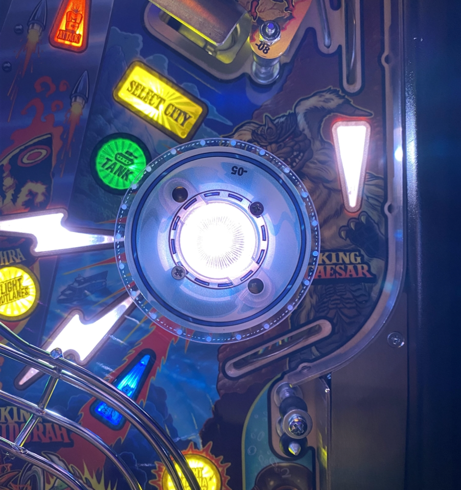 Godzilla Pinball UFO Acrylic Enhancer