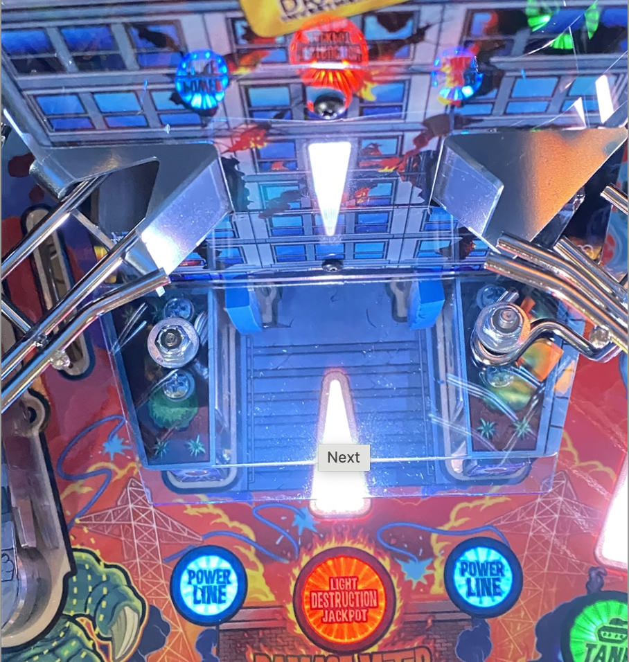 Godzilla Pinball Drake Building Airball Protector