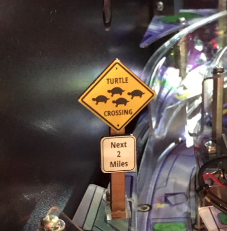 Teenage Mutant Ninja Turtles Turtle Crossing Sign