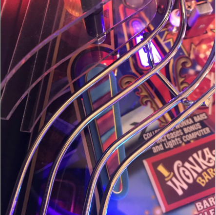 Willy Wonka Pinball Flipper Bat Toppers